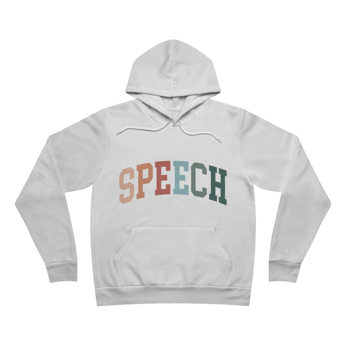 Women's gray speech therapy sweatshirt